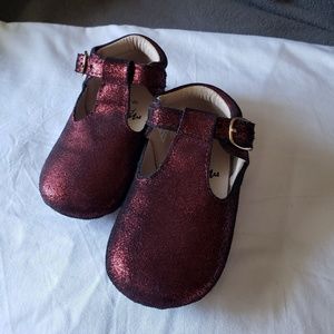Monkey Feet Ruby Enchanted T Straps